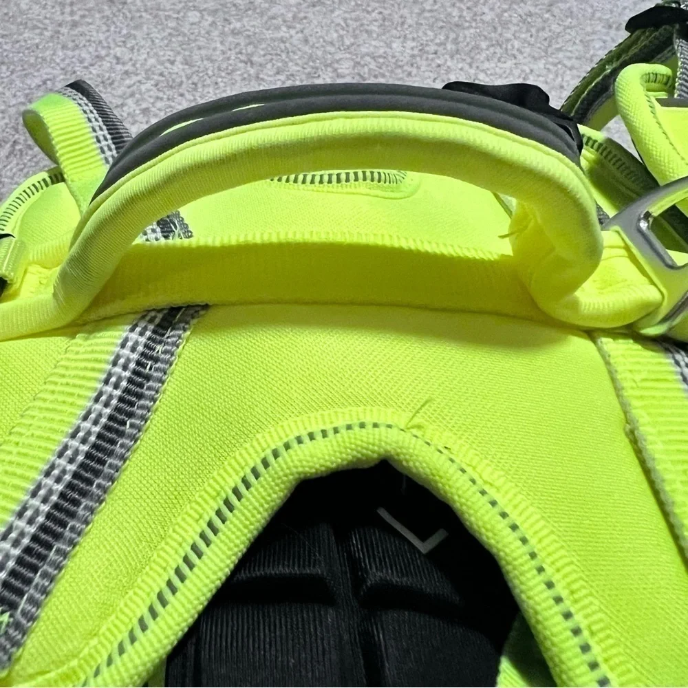 💚NWOT neon neoprene sports harness size small